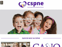 Tablet Screenshot of cspne.ca